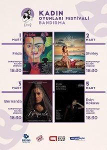 Türkiye'nin İlk "Kadın Oyunları Festivali" Mart'ta Sanatseverlerle Buluşuyor! 4