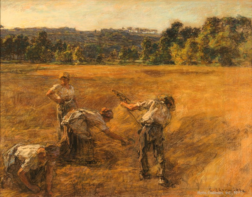 Kırsal Yaşam ve Sanat, Leon Augustin Lhermitte 10