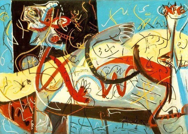 Jackson Pollock: Boyalarla Dans Eden Ressam 29