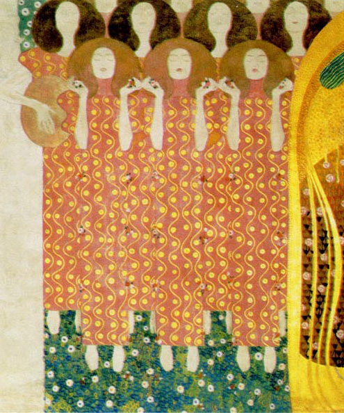 klimt-beethovenfries-paradieschor - Söylenti Dergi