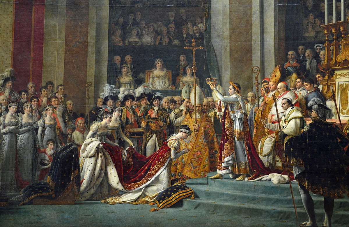 Louvre Müzesinin Devasa Tablolarından: La Sacre de Napoléon 7
