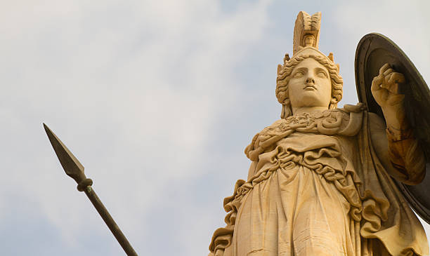Athena, Greek Godess. Academy of Athens, Athens, Greece. - Söylenti Dergi