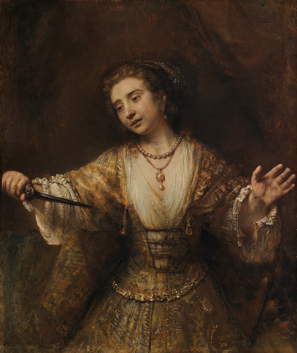 1024px-Rembrandt_van_Rijn_-_Lucretia_-_Google_Art_Project - Söylenti Dergi
