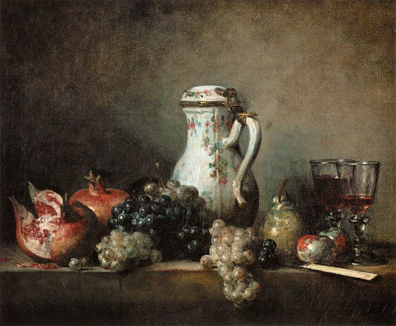 Günlük Yaşamın Büyüsü: Jean-Baptiste-Siméon Chardin'nin Zamansız Sanat Eserleri 9 Natürmort Tablo