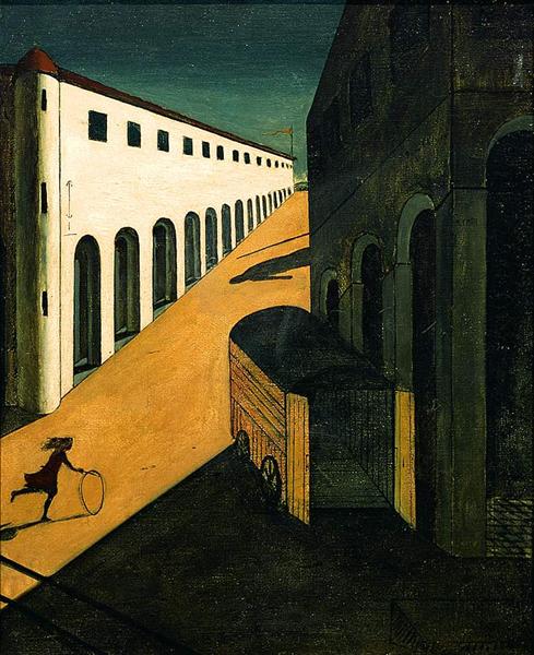 Metafizik Resmin İzinde: Giorgio de Chirico'nun 'Bir Sokağın Gizemi ve Melankolisi' Tablosu Analizi 14