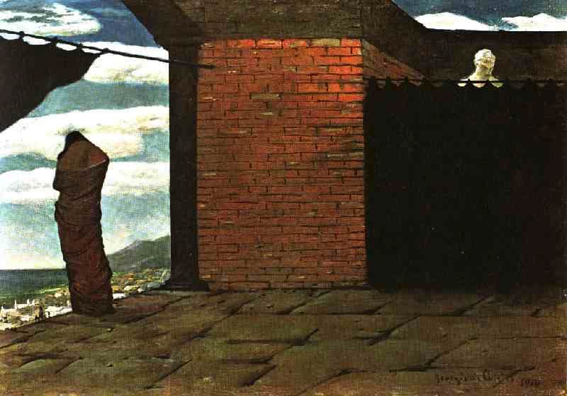 Metafizik Resmin İzinde: Giorgio de Chirico'nun 'Bir Sokağın Gizemi ve Melankolisi' Tablosu Analizi 11