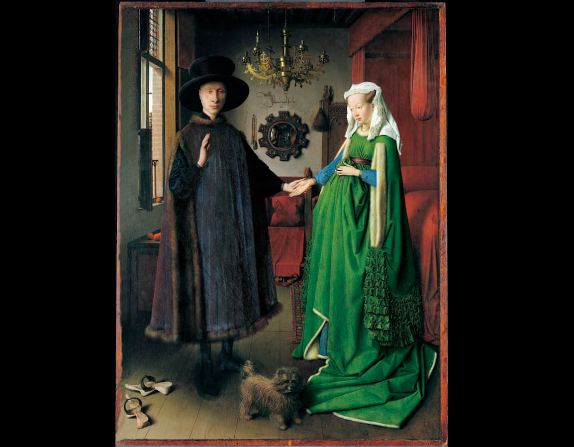 Eteklerin Dansı - Giyimdeki Değişimin ve Kültürel Zenginliğin Sembolü 25 The Arnolfini Portrait by Jan van Eyck, 1434. Photograph: Thames & Hudson