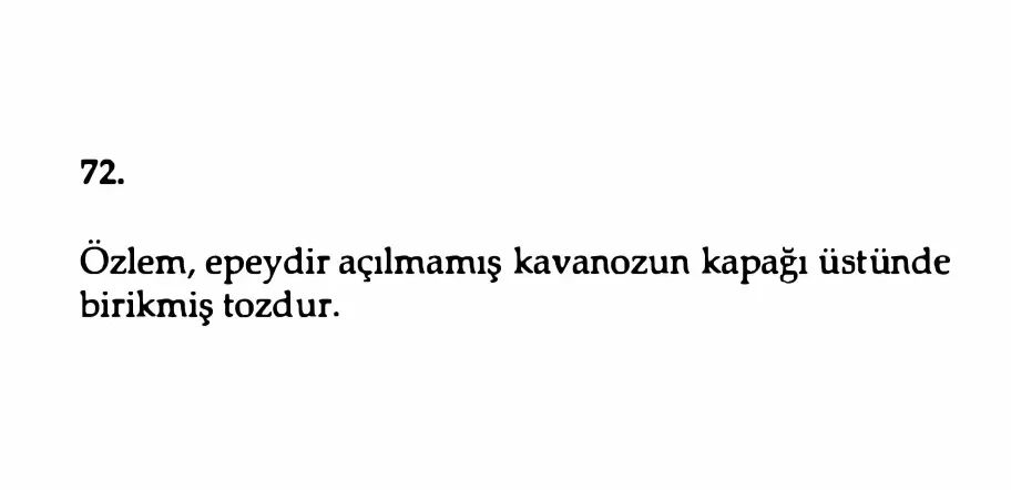 Oruç Aruoba’nın Yöntemiyle: Özlem Çekene Kılavuz 12