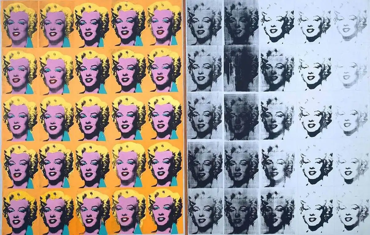 andy-warhol-marilyn-dyptich-1962-postmodern-art-1 - Söylenti Dergi