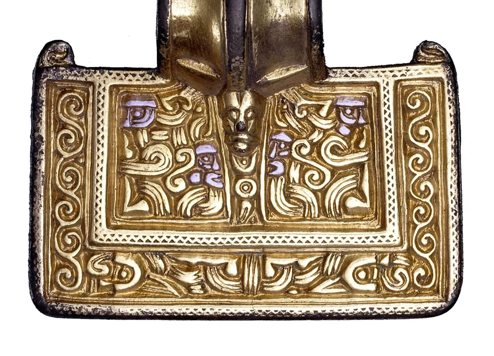 square-headed-anglo-saxon-brooch - Söylenti Dergi