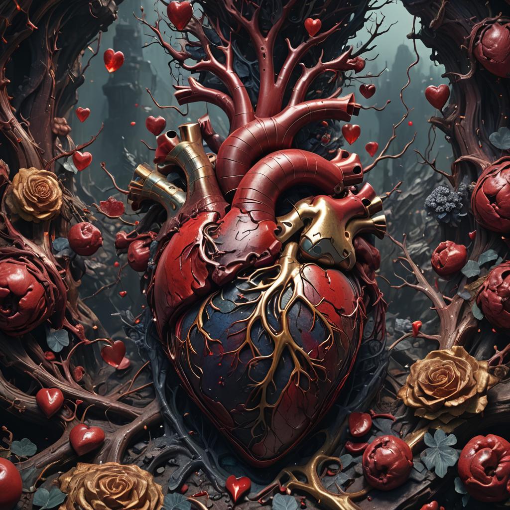 human heart unfinished loves