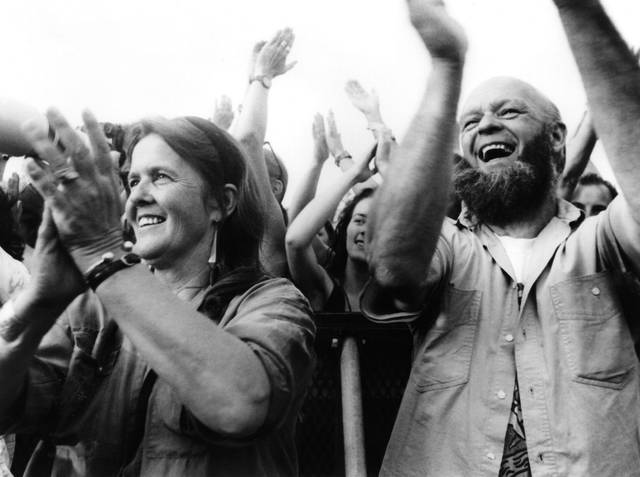 Glastonbury Çağdaş Performans Sanatları Festivali: 70'lerden Günümüze 9 Jean ve Michael Eavis, 1992 Kaynak: V&A Museum Archive