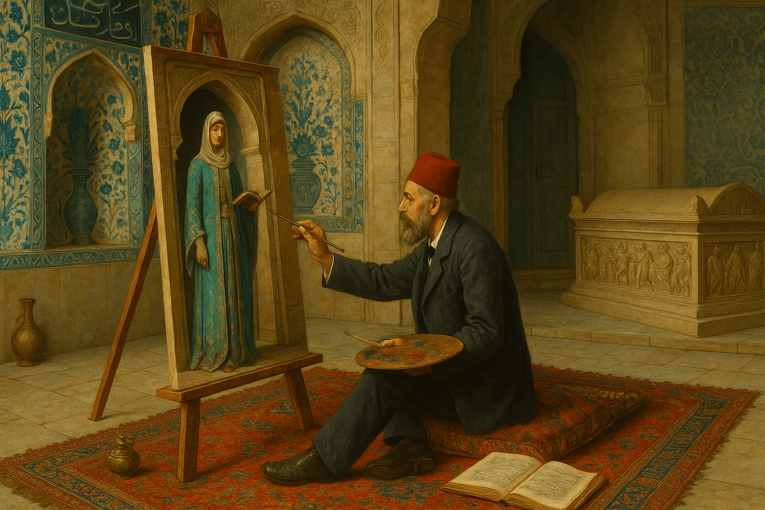 Kaplumbağa Terbiyecisi (1906) Tablo Okuması: Gelenek ve Değişim 14