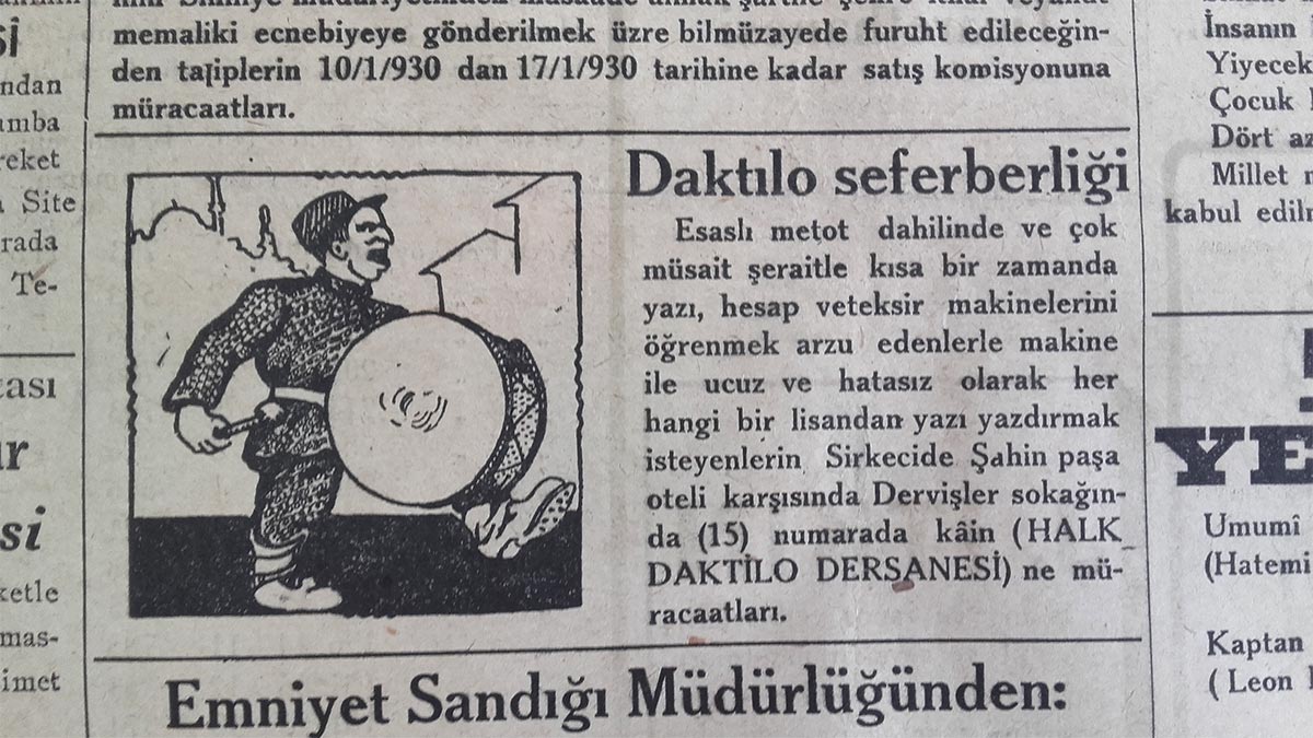 Daktilonun Tarihçesi: Yazının Mekanikleşen Serüveni 27