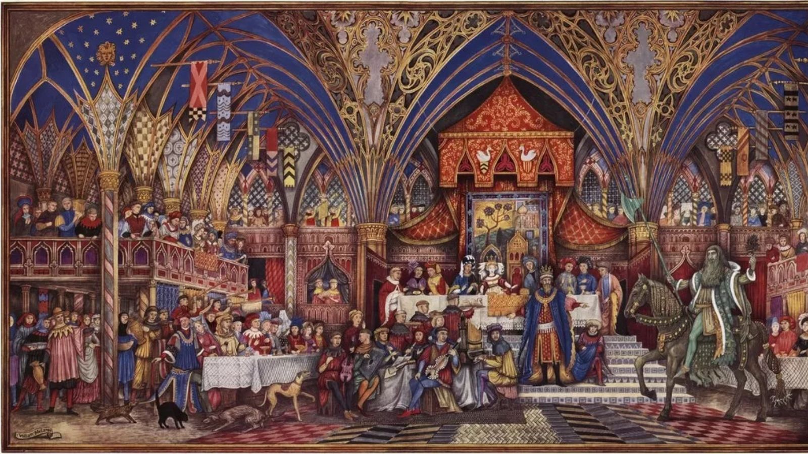 Beowulf ve Sir Gawain: İki Farklı Kahramanlık Yolu 7 Sir Gawain and the Green Knight