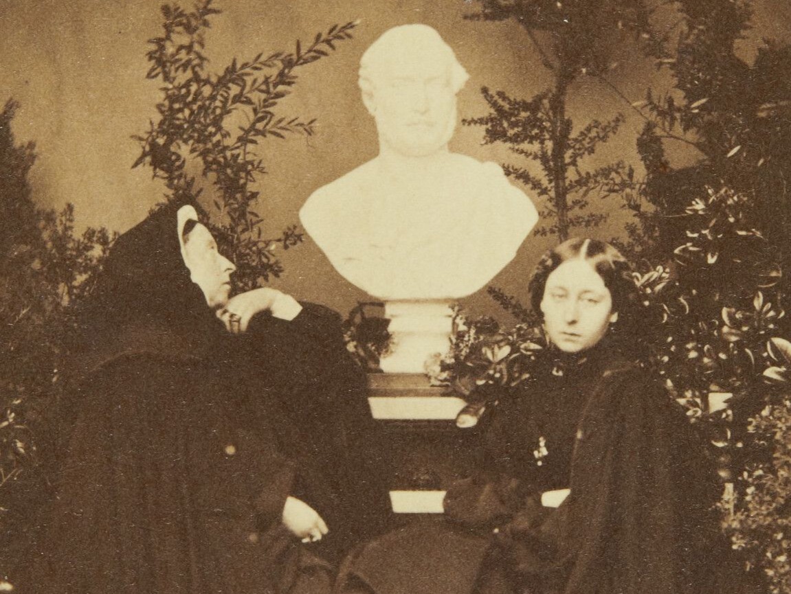 Kraliçe Victoria ve kızı Prenses Alice, pinterest