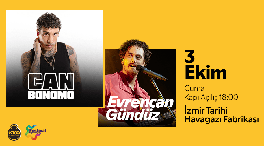 Söylenti Konser Takvimi: Üç Büyükşehirde Kimler Var? 22 Can Bonomo - Evrencan Gündüz, biletix