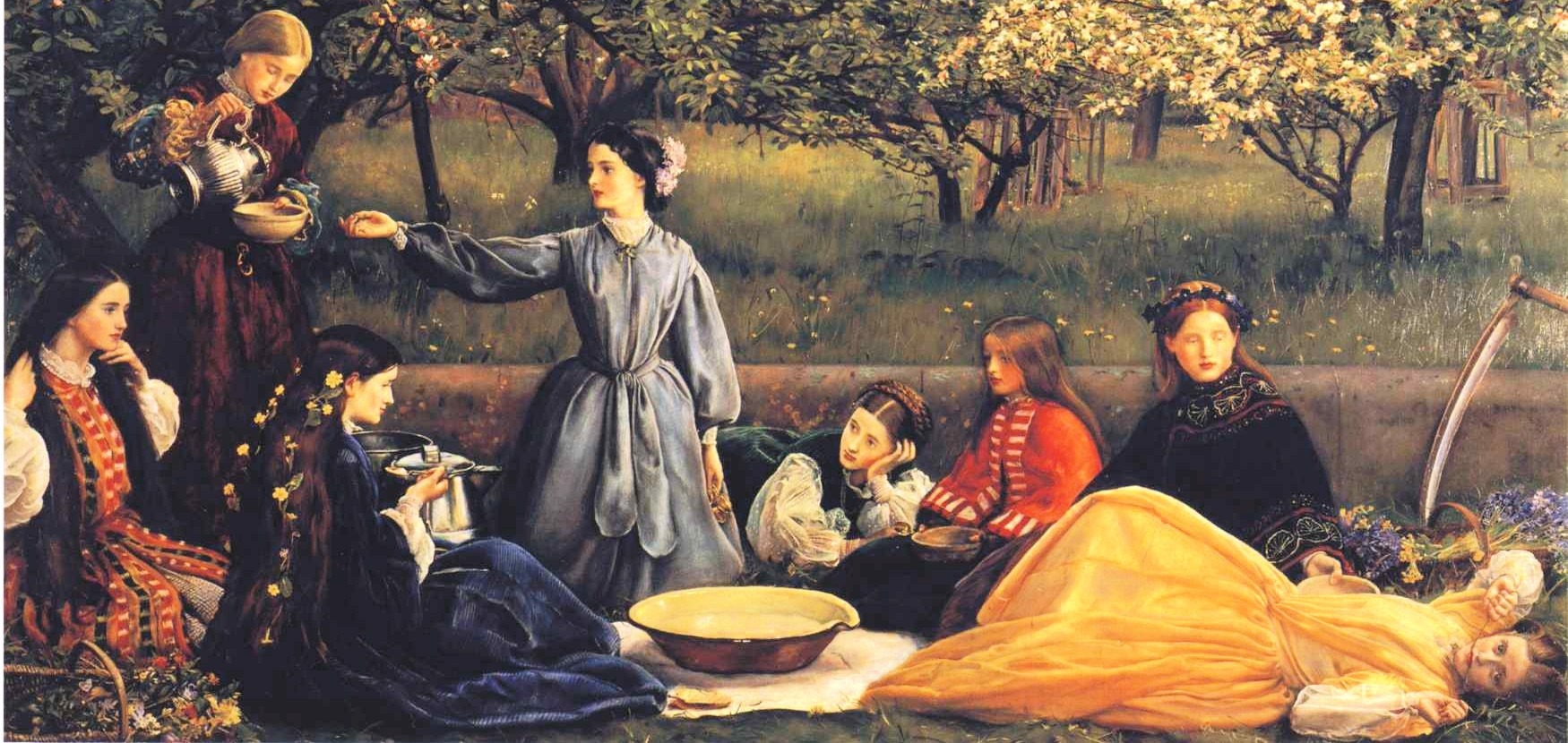 Elma Çiçekleri (1859) Tablo Okuması: Gençlik ve Güzellik 12