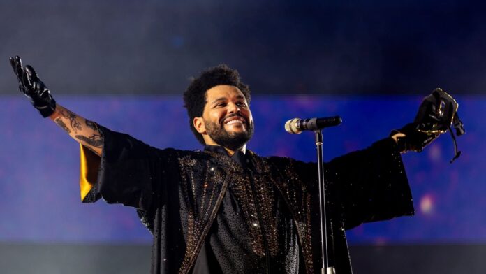 The Weeknd Konser Sahnesi