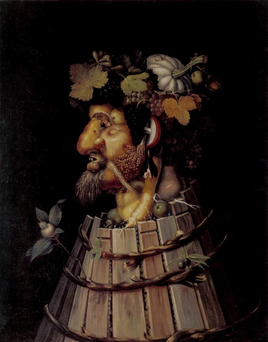 Giuseppe Arcimboldo, Sonbahar, 1572, tuval üzeri yağlı boya, 93x72 cm. Denver Sanat Müzesi. Kaynak:Wikiart.