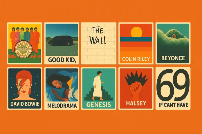 10 ikonik konsept albüm 10 Konsept albüm kapak resimleri