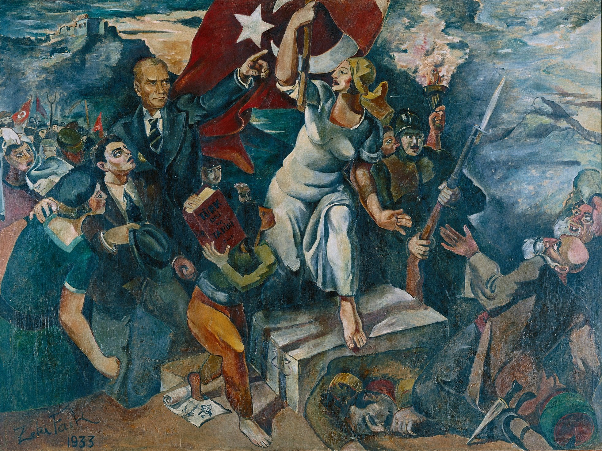 Sanatta 29 Ekim'in İzleri: Cumhuriyet Temalı Tablolar 8