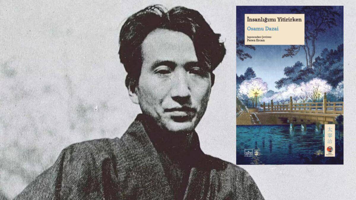 Osamu Dazai ve insanlığımı yitirirken kitap kapağı