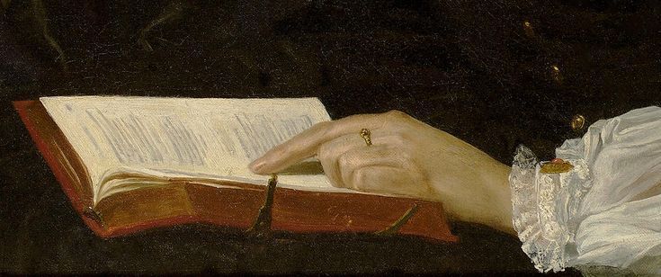 Karakterinin İç Dünyasını Kapağına Yansıtmış 10 Kitap 13 Elinde açık bir kitap tutup parmağıyla takip ederek okuyan bir kadın.